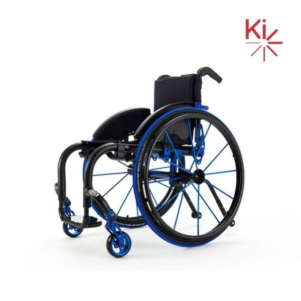 Rogue XP wheelchair in blue and black