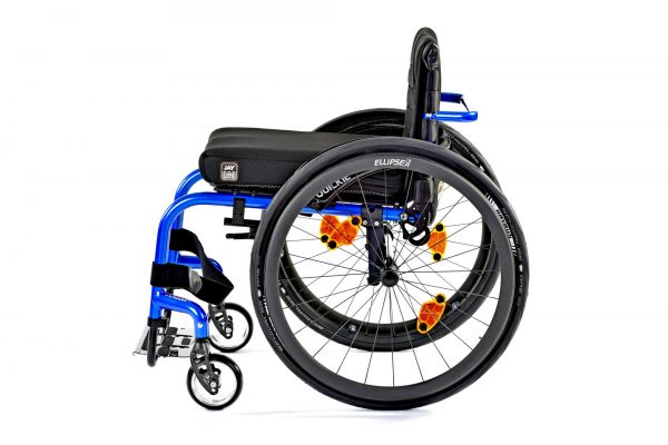Argon2 wheelchair in blue Derbyshire Mobility