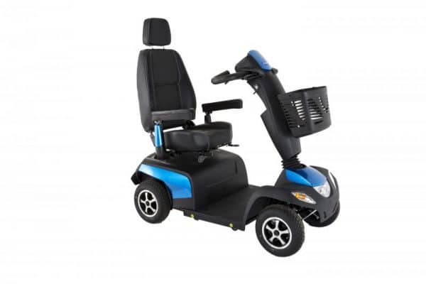 Invacare Comet Pro Scooter with blue panels