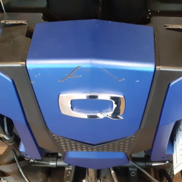 Quantum iLevel powerchair back with scuffs and scratches