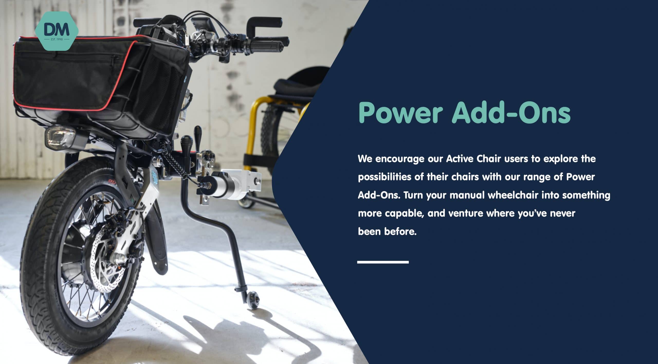Power Add-ons at Derbyshire Mobility