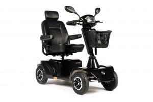 S700 Mobility scooter in Black Metallic