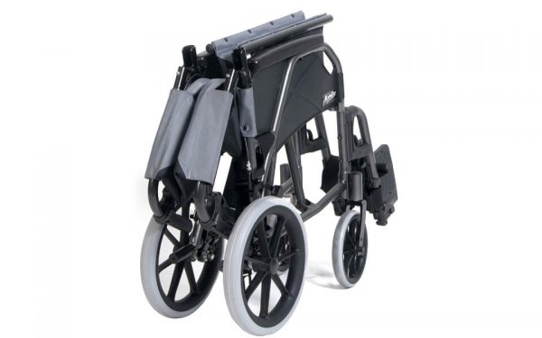 Breezy Moonlite wheelchair folded