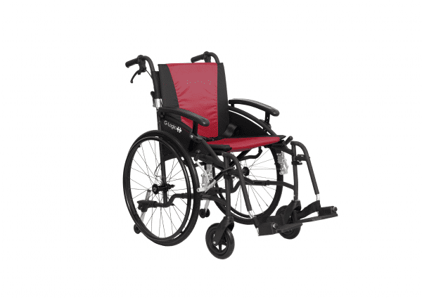 Excel G-Logic in Trail Black with a red seat