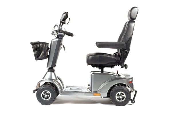 Sterling S400 Scooter at Derbyshire Mobility side view