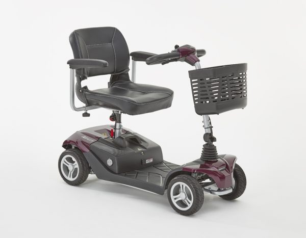 Motion Healthcare Airium mobility scooter purple