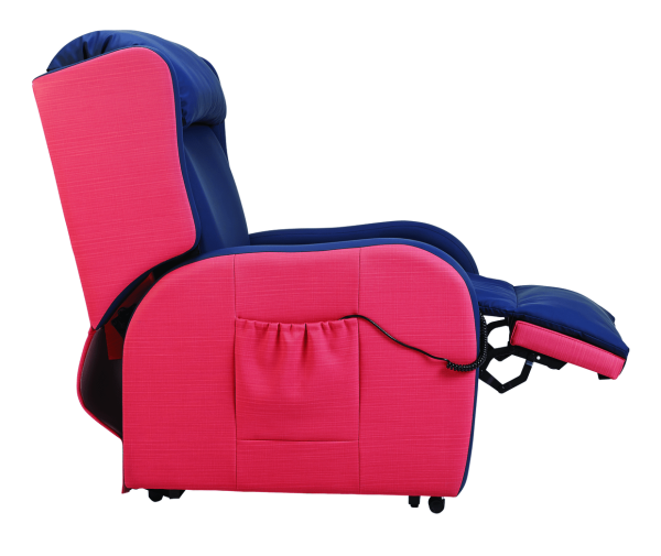 Repose Haven Air Cushion Chair leg rest up, Derbyshire Mobility