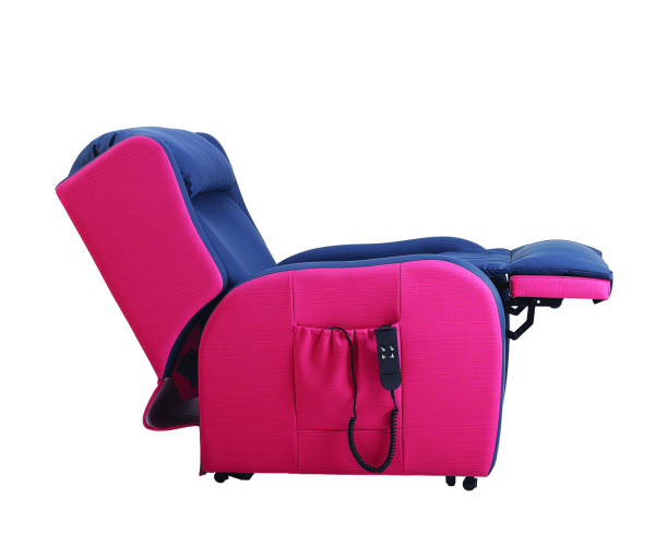 Repose Haven Air Cushion Chair reclined, Derbyshire Mobility